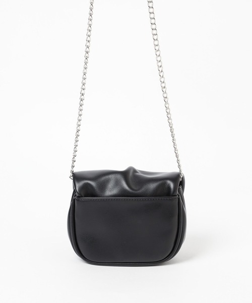 Heather（ヘザー）の「ギャザーミニショルダー　102456（ショルダーバッグ・レディース・アイボリー/ブラック・ONE SIZE）」の18枚目の写真