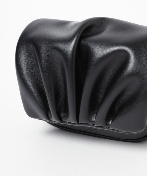 Heather（ヘザー）の「ギャザーミニショルダー　102456（ショルダーバッグ・レディース・アイボリー/ブラック・ONE SIZE）」の20枚目の写真