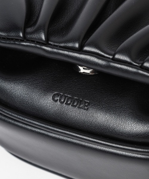 Heather（ヘザー）の「ギャザーミニショルダー　102456（ショルダーバッグ・レディース・アイボリー/ブラック・ONE SIZE）」の21枚目の写真