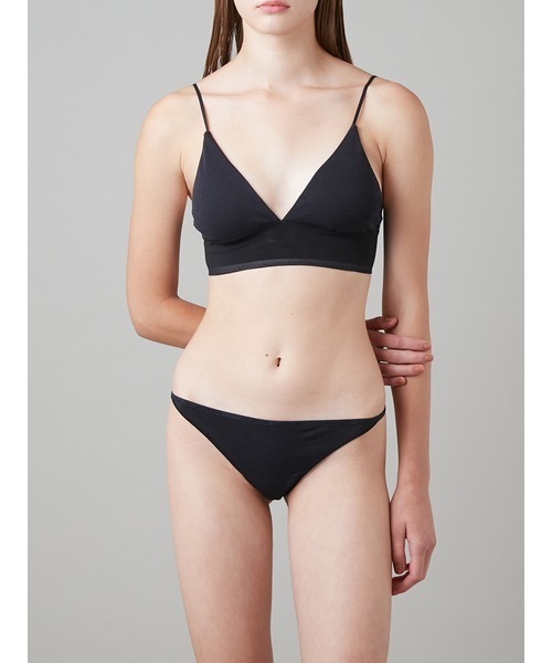 UNDERSON UNDERSON（アンダーソン アンダーソン）の「ファッションバッククロスブラ（ブラジャー・レディース・ナチュラル/ブラック・0/1/2）」の3枚目の写真