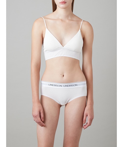 UNDERSON UNDERSON（アンダーソン アンダーソン）の「ファッションバッククロスブラ（ブラジャー・レディース・ナチュラル/ブラック・0/1/2）」の9枚目の写真