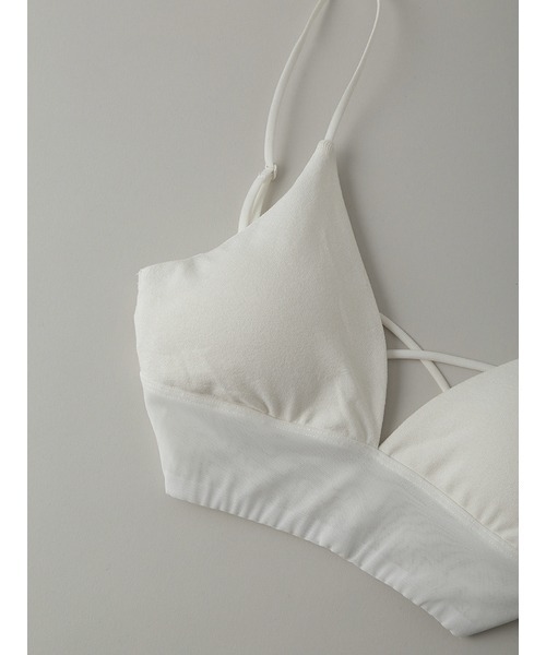 UNDERSON UNDERSON（アンダーソン アンダーソン）の「ファッションバッククロスブラ（ブラジャー・レディース・ナチュラル/ブラック・0/1/2）」の17枚目の写真