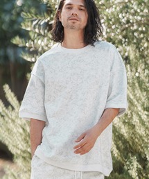 CAMBIO(JrI)msw1426- Heavy URAKE Short Sleeve Sweat Pullover XEFbg(XEFbg)