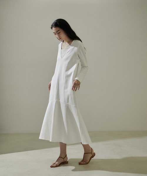 SALON adam et rope'（サロン アダム エ ロペ）の「リブチューブトップ（チューブトップ・レディース・ブラック/ワイン/ホワイト・FREE）」の10枚目の写真