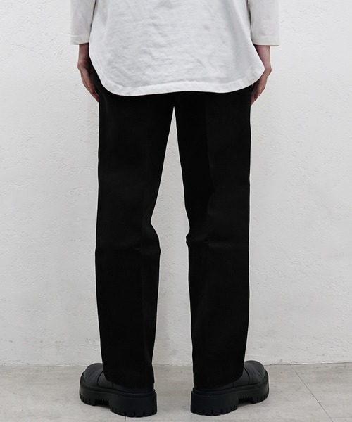 JOKER（ジョーカー）の「ヘビーツイルハーフシャーリングワイドバギーパンツ メンズ カラーチノパンツ シェフパンツ ルーズシルエット 春服（チノパンツ・メンズ・グリーン/ベージュ/オレンジ/ブラック・LL/M/L）」の14枚目の写真