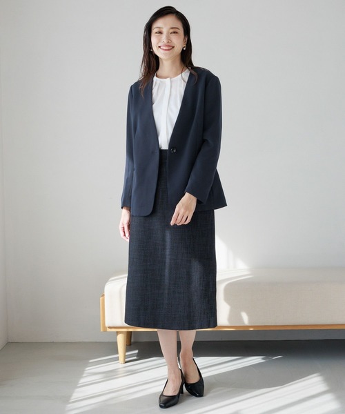 Elura（エルーラ）の「【入卒式／結婚式／祝賀会】セレモニー&お祝いタックブラウス/982147（シャツ/ブラウス・レディース・ホワイト・MEDIUM/LARGE/SMALL）」の5枚目の写真