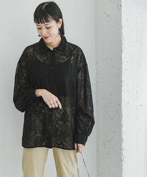 ITEMS URBANRESEARCH | レースビッグシャツ(シャツ/ブラウス)