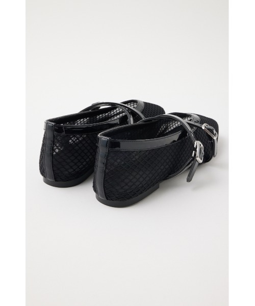 MOUSSY（マウジー）の「SHEER BALLET シューズ（パンプス・レディース・ブラック・SMALL/LARGE/MEDIUM）」の5枚目の写真