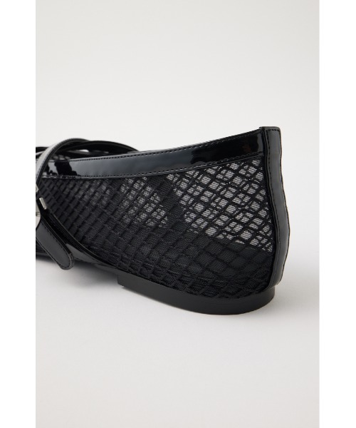 MOUSSY（マウジー）の「SHEER BALLET シューズ（パンプス・レディース・ブラック・SMALL/LARGE/MEDIUM）」の8枚目の写真