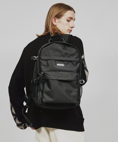 tk.TAKEO KIKUCHI（ティーケータケオキクチ）の「◆カジュアルバックパック（バックパック/リュック・メンズ・チャコールグレー/ブラック/ブラック系・00）」の14枚目の写真