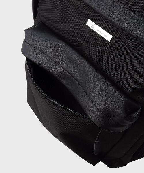 tk.TAKEO KIKUCHI（ティーケータケオキクチ）の「◆カジュアルバックパック（バックパック/リュック・メンズ・チャコールグレー/ブラック/ブラック系・00）」の16枚目の写真