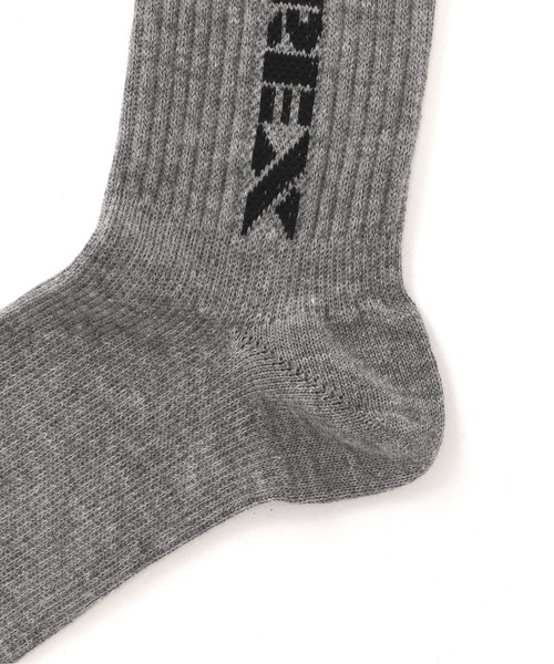 AVIREX(アヴィレックス)の「《直営店限定》AVIREX LOGO SOX / アヴィレックス ロゴ ソックス(ソックス/靴下・メンズ・グレー/ホワイト・FREE/F)」の4枚目の写真