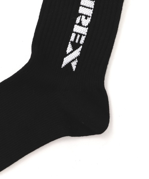 AVIREX(アヴィレックス)の「《直営店限定》AVIREX LOGO SOX / アヴィレックス ロゴ ソックス(ソックス/靴下・メンズ・グレー/ホワイト・FREE/F)」の7枚目の写真