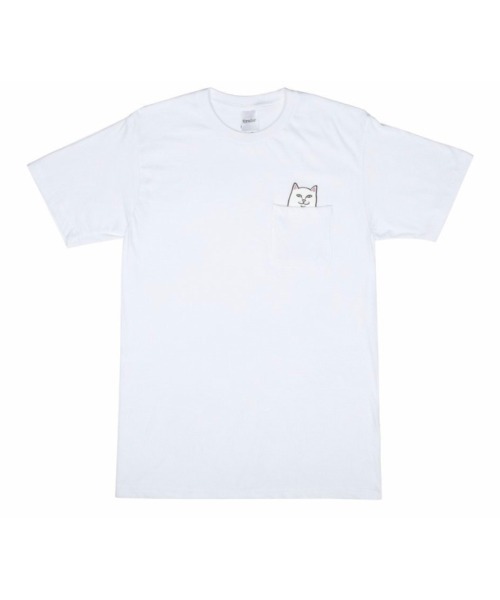 RIPNDIP(リップンディップ)の「RIPNDIP Lord Nermal Pocket Tee リップンディップ ポケットプリントTEE(Tシャツ/カットソー・メンズ・杢グレー/ブラック/ロイヤルブルー/ホワイト・MEDIUM/LARGE/X-LARGE/SMALL)」の3枚目の写真