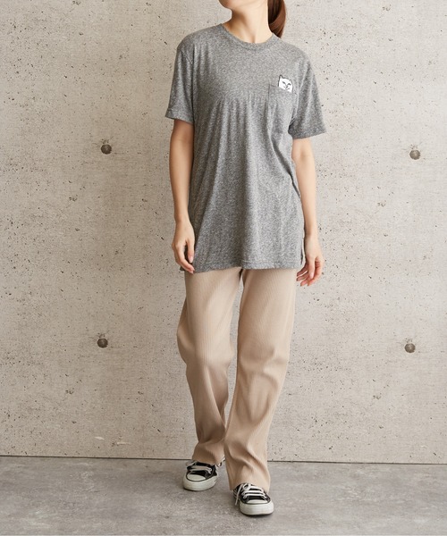 RIPNDIP(リップンディップ)の「RIPNDIP Lord Nermal Pocket Tee リップンディップ ポケットプリントTEE(Tシャツ/カットソー・メンズ・杢グレー/ブラック/ロイヤルブルー/ホワイト・MEDIUM/LARGE/X-LARGE/SMALL)」の18枚目の写真