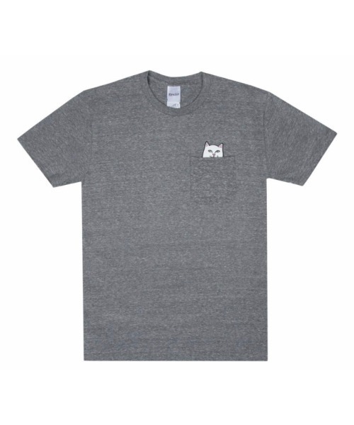 RIPNDIP(リップンディップ)の「RIPNDIP Lord Nermal Pocket Tee リップンディップ ポケットプリントTEE(Tシャツ/カットソー・メンズ・杢グレー/ブラック/ロイヤルブルー/ホワイト・MEDIUM/LARGE/X-LARGE/SMALL)」の19枚目の写真