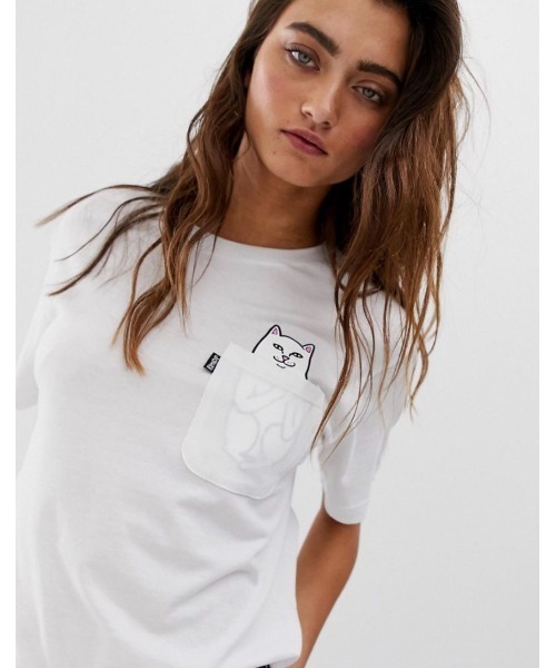 RIPNDIP(リップンディップ)の「RIPNDIP Lord Nermal Pocket Tee リップンディップ ポケットプリントTEE(Tシャツ/カットソー・メンズ・杢グレー/ブラック/ロイヤルブルー/ホワイト・MEDIUM/LARGE/X-LARGE/SMALL)」の22枚目の写真
