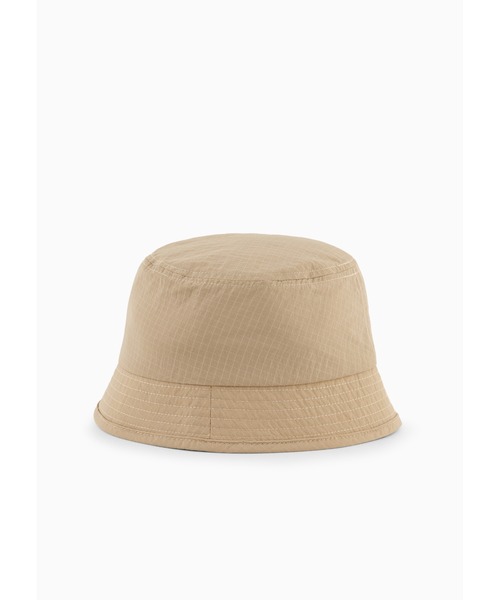 ARMANI EXCHANGE(アルマーニエクスチェンジ)の「【A|X アルマーニ エクスチェンジ】AXロゴ バケットハット(ハット・メンズ・ベージュ・L/XL/S/M)」の2枚目の写真