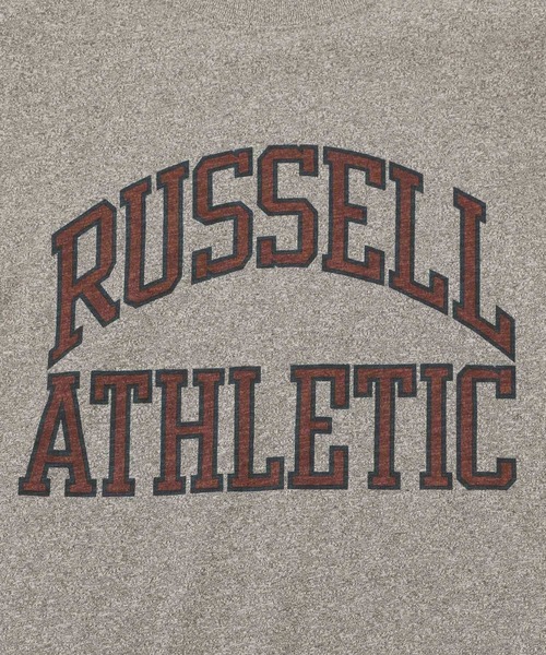 Russell Athletic(ラッセルアスレティック)の「【RUSSELL ATHLETIC (ラッセルアスレティック)】別注ロゴフレンチスリーブT(Tシャツ/カットソー・レディース・ブルー/オフホワイト/チャコール・FREE)」の7枚目の写真