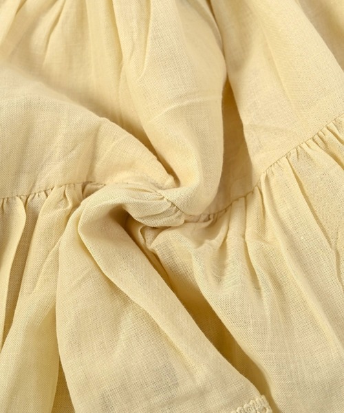 A BOND（アボンド）の「BONBONティアードチュニック（kids/S～LL）（チュニック・キッズ・オフホワイト/ブラウン/ブラック・S/LL/L/M）」の13枚目の写真