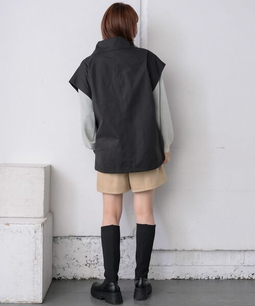 RETRO GIRL（レトロガール）の「2wayミリタリーJK（トレンチコート・レディース・オフホワイト/ブラック・FREE）」の18枚目の写真