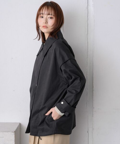 RETRO GIRL（レトロガール）の「2wayミリタリーJK（トレンチコート・レディース・オフホワイト/ブラック・FREE）」の21枚目の写真