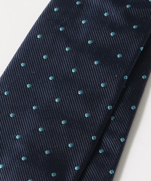 EDIFICE(エディフィス)の「PB スモールドットタイ(ネクタイ・メンズ・レッド/ブルー・FREE)」の4枚目の写真