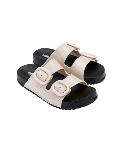 melissa(メリッサ)の「MELISSA COZY SLIDE AD(サンダル・レディース・ブラック/イエロー/ピンク/ブラック×ベージュ・37/38/35-36/39)」の12枚目の写真