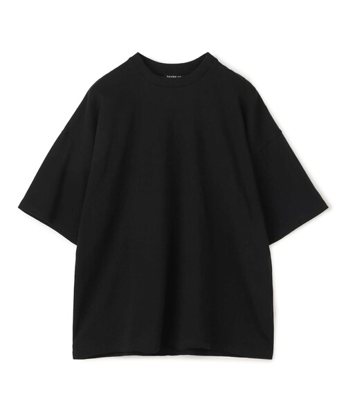 GALERIE VIE（ギャルリー ヴィー）の「オーガニックコットン吊り天竺ハーフスリーブカットソー（Tシャツ/カットソー・メンズ・ネイビー/ホワイト/ブラック・M/S）」の3枚目の写真