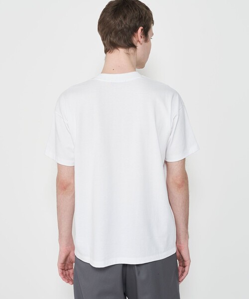 GALERIE VIE（ギャルリー ヴィー）の「オーガニックコットン吊り天竺ハーフスリーブカットソー（Tシャツ/カットソー・メンズ・ネイビー/ホワイト/ブラック・M/S）」の20枚目の写真