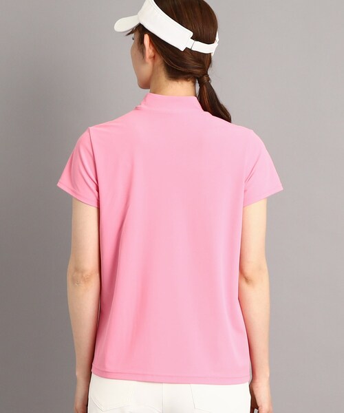 adabat(アダバット)の「◆【UVカット/防透け】ツイストデザイン 半袖モックネックプルオーバー(Tシャツ/カットソー・レディース・ホワイト/ネイビー/ピンク系・42/40/38/36)」の21枚目の写真