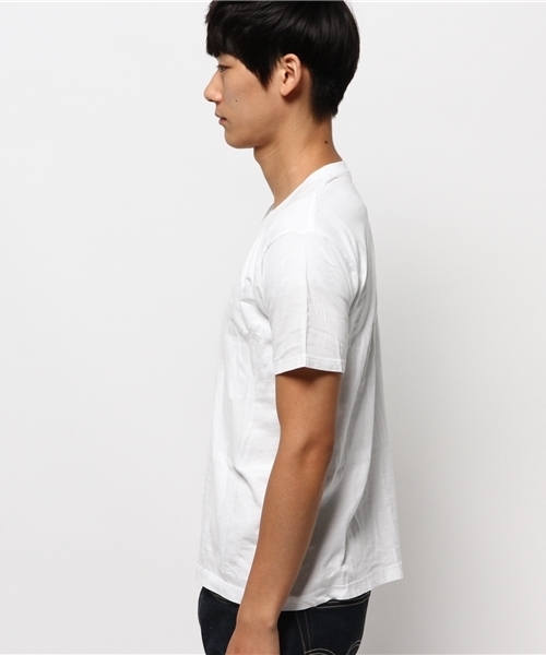 HANES（ヘインズ）の「【Ciaopanic】【Hanes】　JapanFitV/Ntee2P（Tシャツ/カットソー・メンズ・ホワイト/ブラック・SMALL/X-LARGE/MEDIUM/LARGE）」の7枚目の写真