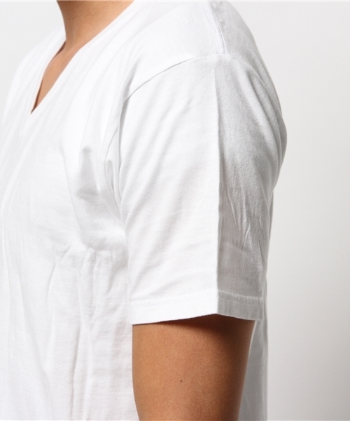 HANES（ヘインズ）の「【Ciaopanic】【Hanes】　JapanFitV/Ntee2P（Tシャツ/カットソー・メンズ・ホワイト/ブラック・SMALL/X-LARGE/MEDIUM/LARGE）」の10枚目の写真