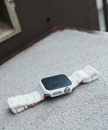 zandy（ズィーアンドワイ）の「zandy ズィーアンドワイ/ Apple Watch ケース＆ベルトセット【マットハードケース】 アップルウォッチカバー& 天然脂ベルト /// set11（デジタル腕時計）」