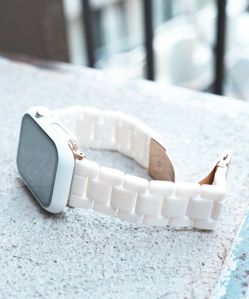zandy(ズィーアンドワイ)の「zandy ズィーアンドワイ/ Apple Watch ケース&ベルトセット【マットハードケース】 アップルウォッチカバー& 天然脂ベルト //// set11(デジタル腕時計・メンズ・グリーン/クリア/レインボー/ブラック×シルバー/ブラック×ブラック/ホワイト系その他/シルバー系その他/パープル系その他/ホワイト×ホワイト・S/M)」の19枚目の写真