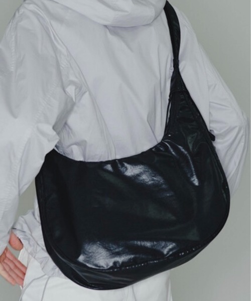 ショルダーバッグ・ポシェット HAHARCHIVE After Pray Edition Perry Washed Hobo Bag Sky After Pray Edition] Ferry Washed Hobo Bag (Sky) - HAH