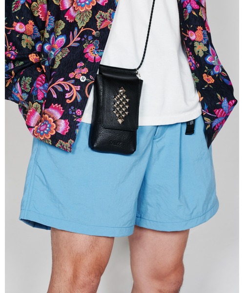 CALEE（キャリー）の「STUDS LEATHER SMART PHONE SHOULDER POUCH 