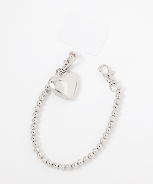 GLOBAL WORK（グローバルワーク）の「モチーフ付きスマホハンドストラップ/118515（スマホグッズ・レディース・ゴールド系/シルバー系/シルバー系1/シルバー系3/ゴールド系1/シルバー系2・ONE SIZE）」の2枚目の写真