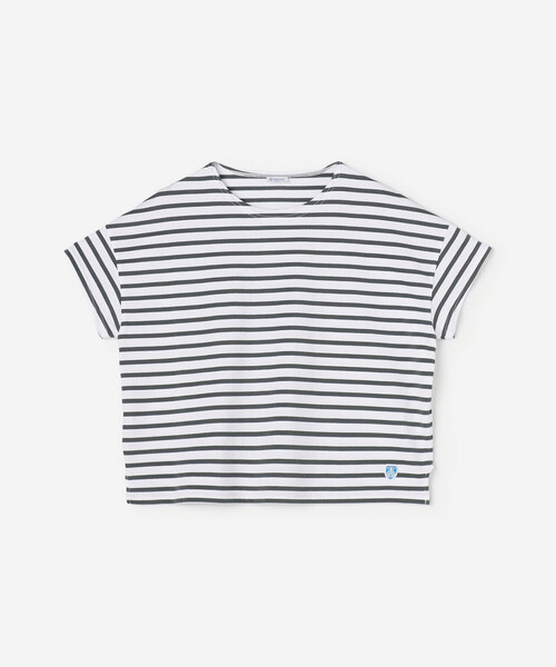 ORCIVAL（オーシバル）の「ORCIVAL | コットン クルーネック半袖Tシャツ WOMEN（Tシャツ/カットソー・レディース・グレー系その他/ピンク系その他/イエロー系その他/ブルー系その他2/ブルー系その他/グリーン系その他・1）」の2枚目の写真
