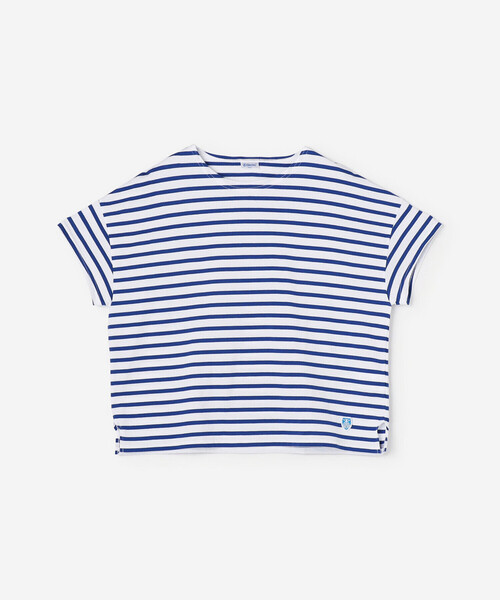 ORCIVAL（オーシバル）の「ORCIVAL | コットン クルーネック半袖Tシャツ WOMEN（Tシャツ/カットソー・レディース・グレー系その他/ピンク系その他/イエロー系その他/ブルー系その他2/ブルー系その他/グリーン系その他・1）」の3枚目の写真