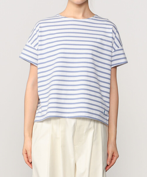 ORCIVAL（オーシバル）の「ORCIVAL | コットン クルーネック半袖Tシャツ WOMEN（Tシャツ/カットソー・レディース・グレー系その他/ピンク系その他/イエロー系その他/ブルー系その他2/ブルー系その他/グリーン系その他・1）」の8枚目の写真