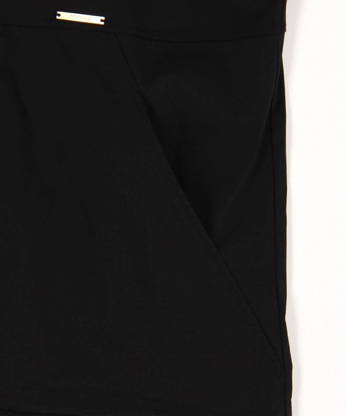 NICOLE white（ニコルホワイト）の「アノラック風スリーブレスプルオーバー（パーカー・レディース・ブラック/オフホワイト・FREE）」の15枚目の写真