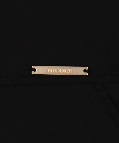 NICOLE white（ニコルホワイト）の「アノラック風スリーブレスプルオーバー（パーカー・レディース・ブラック/オフホワイト・FREE）」の13枚目の写真
