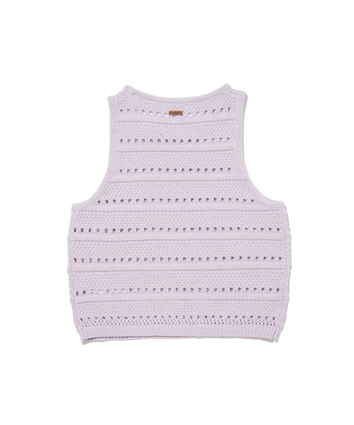 Levi's(リーバイス)の「Levi's/リーバイス SUPERBLOOM ノースリーブトップス パープル LAVENDER BLUE(ニット/セーター・レディース・ラベンダー・S/M/XS)」の2枚目の写真