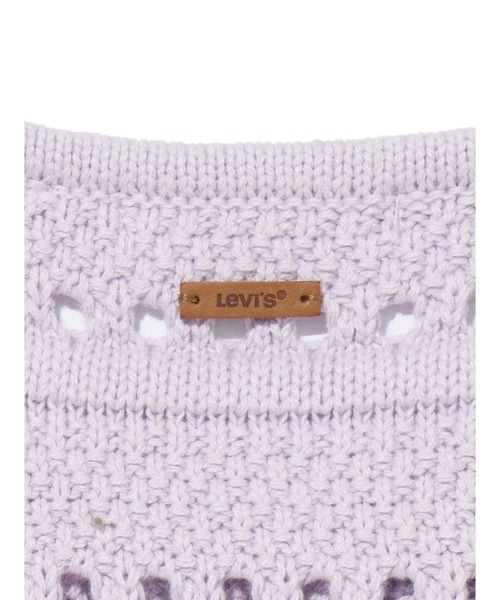 Levi's(リーバイス)の「Levi's/リーバイス SUPERBLOOM ノースリーブトップス パープル LAVENDER BLUE(ニット/セーター・レディース・ラベンダー・S/M/XS)」の6枚目の写真