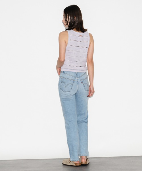 Levi's(リーバイス)の「Levi's/リーバイス SUPERBLOOM ノースリーブトップス パープル LAVENDER BLUE(ニット/セーター・レディース・ラベンダー・S/M/XS)」の11枚目の写真