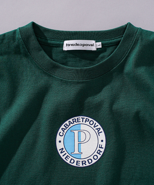 cabaret poval（キャバレーポバール）の「CABARET POVAL / キャバレーポバール 417別注 F Tシャツ（Tシャツ/カットソー・メンズ・ホワイト/グリーン/ブラック系その他・MEDIUM/LARGE/X-LARGE）」の10枚目の写真