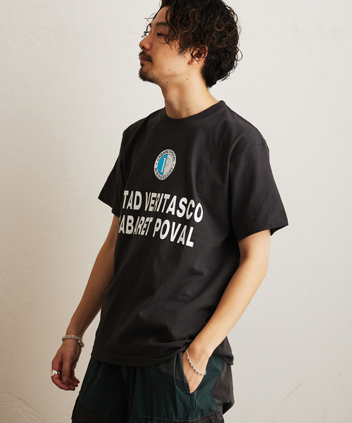 cabaret poval（キャバレーポバール）の「CABARET POVAL / キャバレーポバール 417別注 F Tシャツ（Tシャツ/カットソー・メンズ・ホワイト/グリーン/ブラック系その他・MEDIUM/LARGE/X-LARGE）」の18枚目の写真