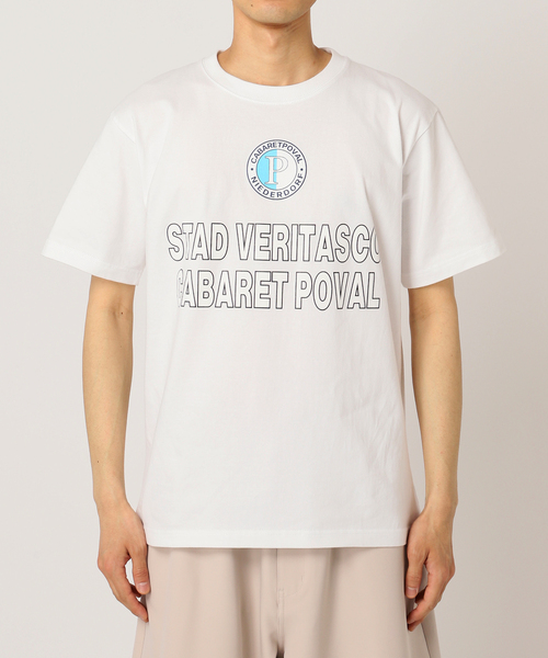 cabaret poval（キャバレーポバール）の「CABARET POVAL / キャバレーポバール 417別注 F Tシャツ（Tシャツ/カットソー・メンズ・ホワイト/グリーン/ブラック系その他・MEDIUM/LARGE/X-LARGE）」の19枚目の写真