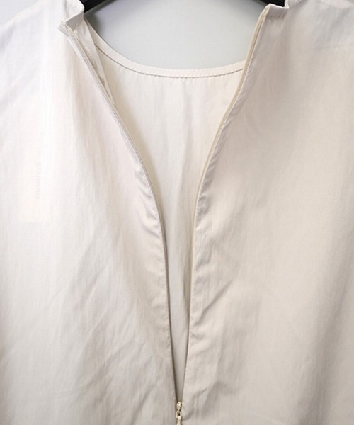 STYLEBLOCK（スタイルブロック）の「TNタフタギャザーコクーンオールインワン（サロペット/オーバーオール・レディース・ホワイト系その他/カーキ/ブラック・M）」の8枚目の写真